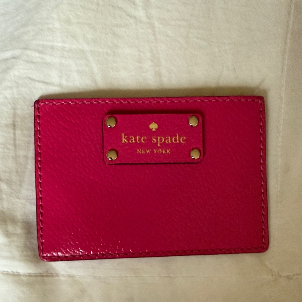 Kate Spade Fuchsia Card Holder